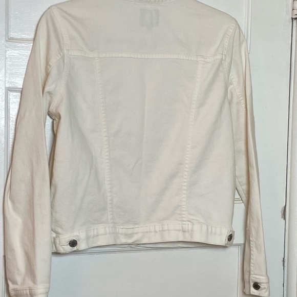 White Denim Jacket by Just USA - Picture 3 of 5